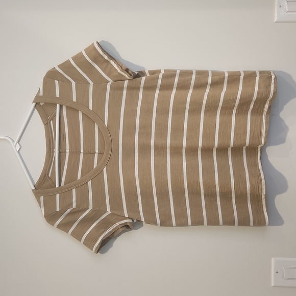 Banana Republic Tops - Banana Republic Striped Cozy Slub Tee